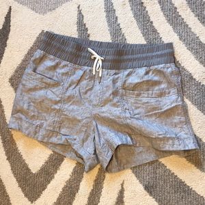 Athleta linen shorts
